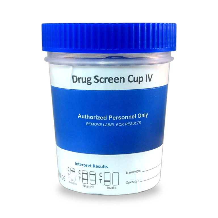 Five Panel Drug Screen Cup IV Drug Test (CLIA Waived)