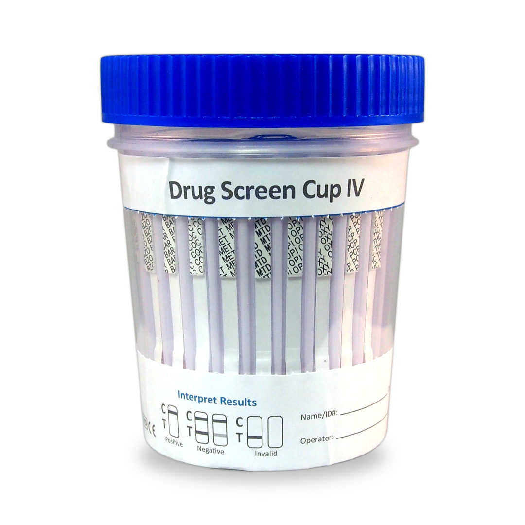 Five Panel Drug Screen Cup IV Drug Test (CLIA Waived)